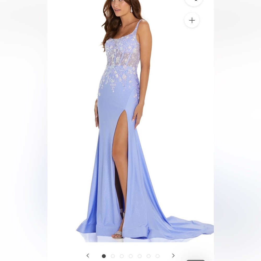 AMARRA 88572 DRESS PERIWINKLE